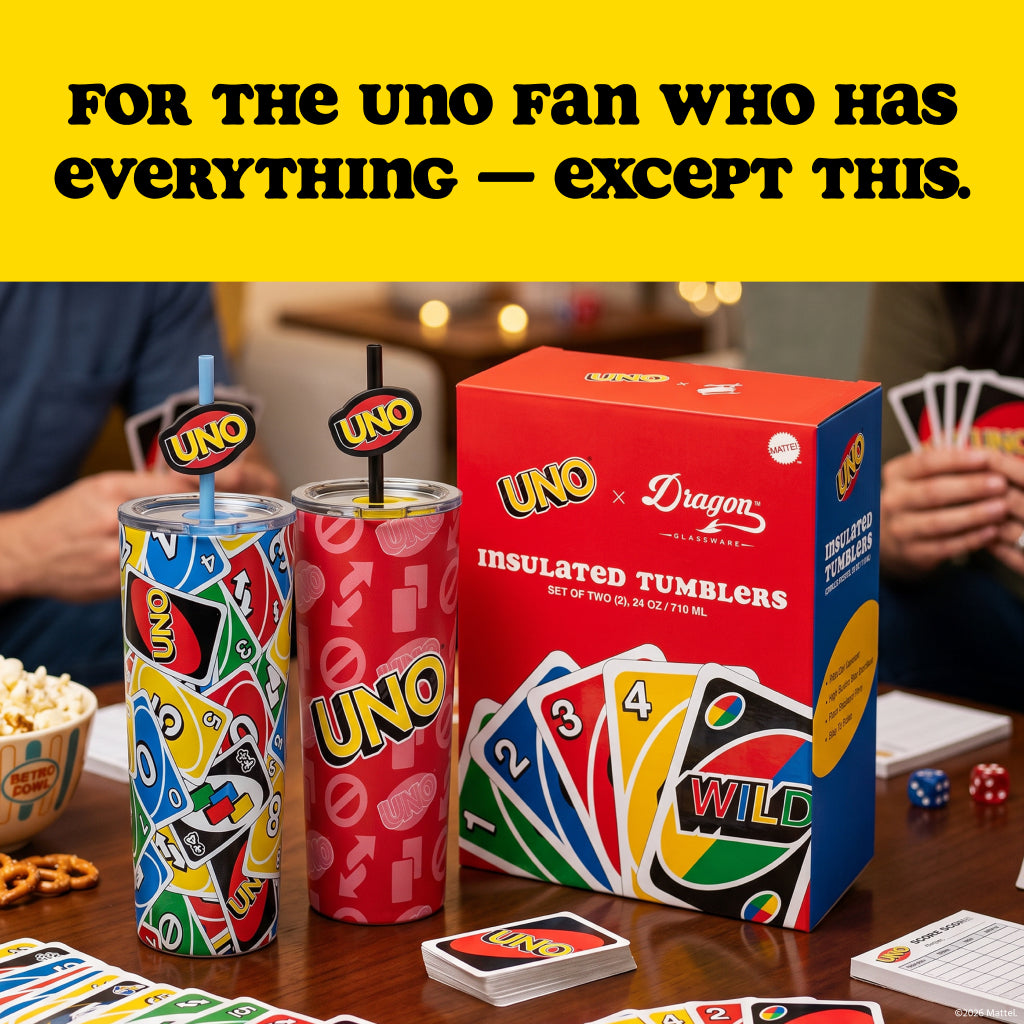 UNO Tumblers - 24 oz Set of 2