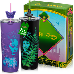 Wicked For Good Tumblers - 24 oz Set of 2