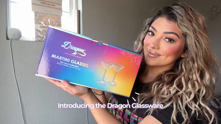 Stemmed Martini Glasses