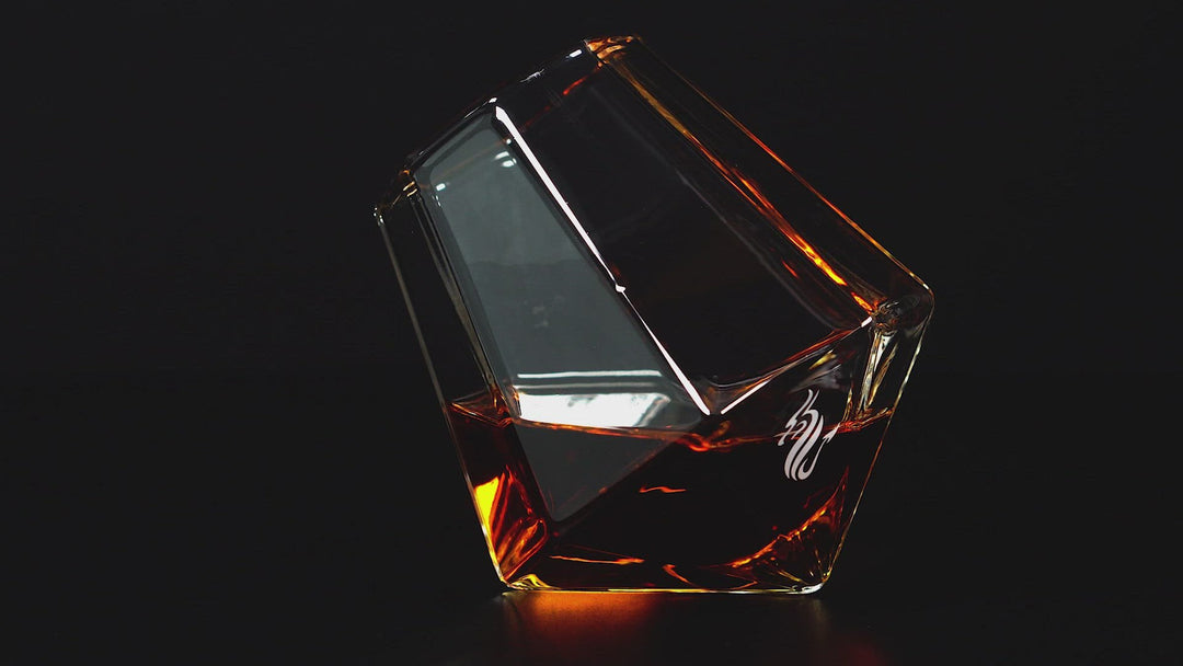 Diamond Whiskey Glasses