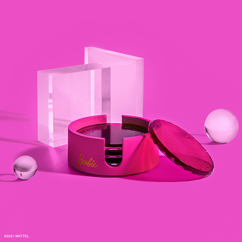 Barbie™ x Dragon Glassware® Coasters Set - DRAGON GLASSWARE®