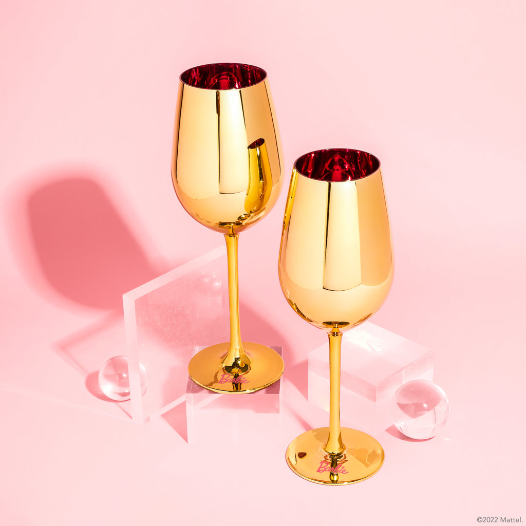 Barbie™ x Dragon Glassware® Dreamhouse™ Wine Glasses - DRAGON GLASSWARE®