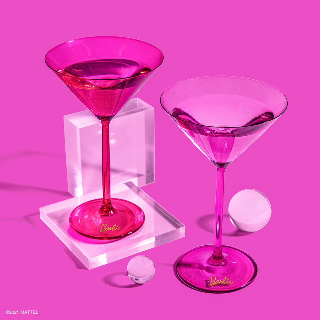 Dragon Glassware Stemless Martini Glasses - Set of 2