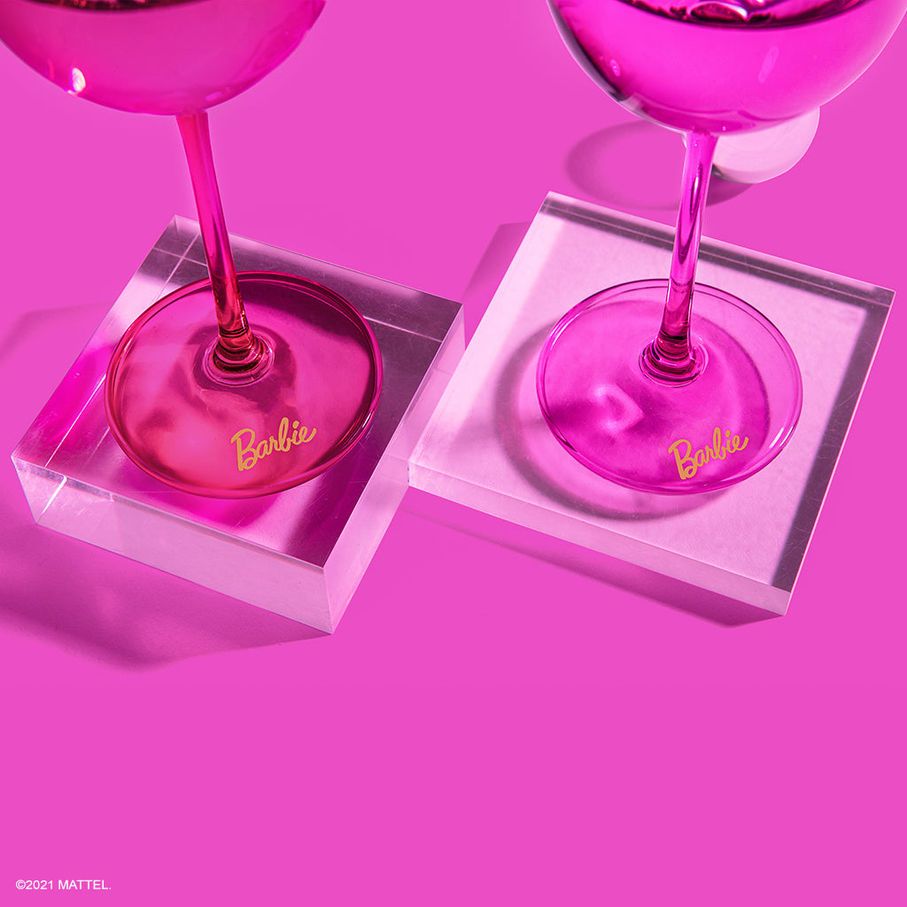 Barbie X Dragon Glassware Wine Glasses Barbie Dreamhouse 