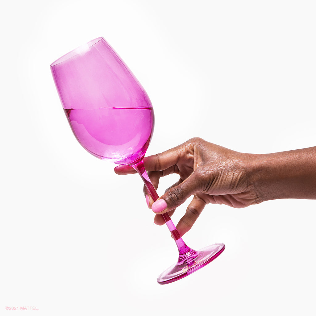 Dragon Glassware x Barbie Wine Glasses, Dreamhouse