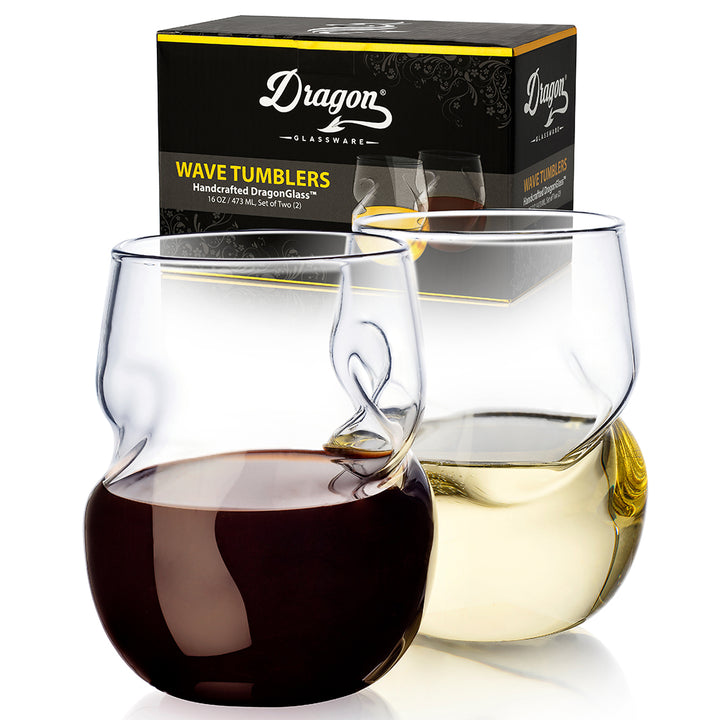 Stemless Wine Glasses - DRAGON GLASSWARE®
