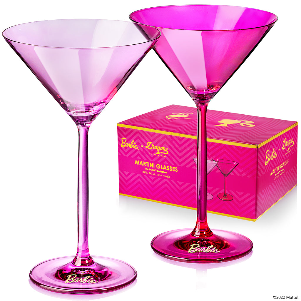 Barbie™ x Dragon Glassware® Martini Glasses - DRAGON GLASSWARE®