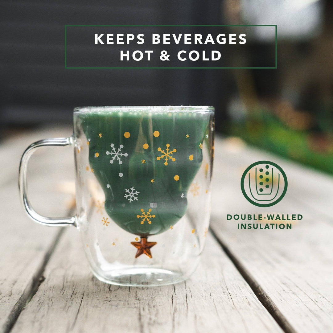 Christmas Tree Mugs - DRAGON GLASSWARE®