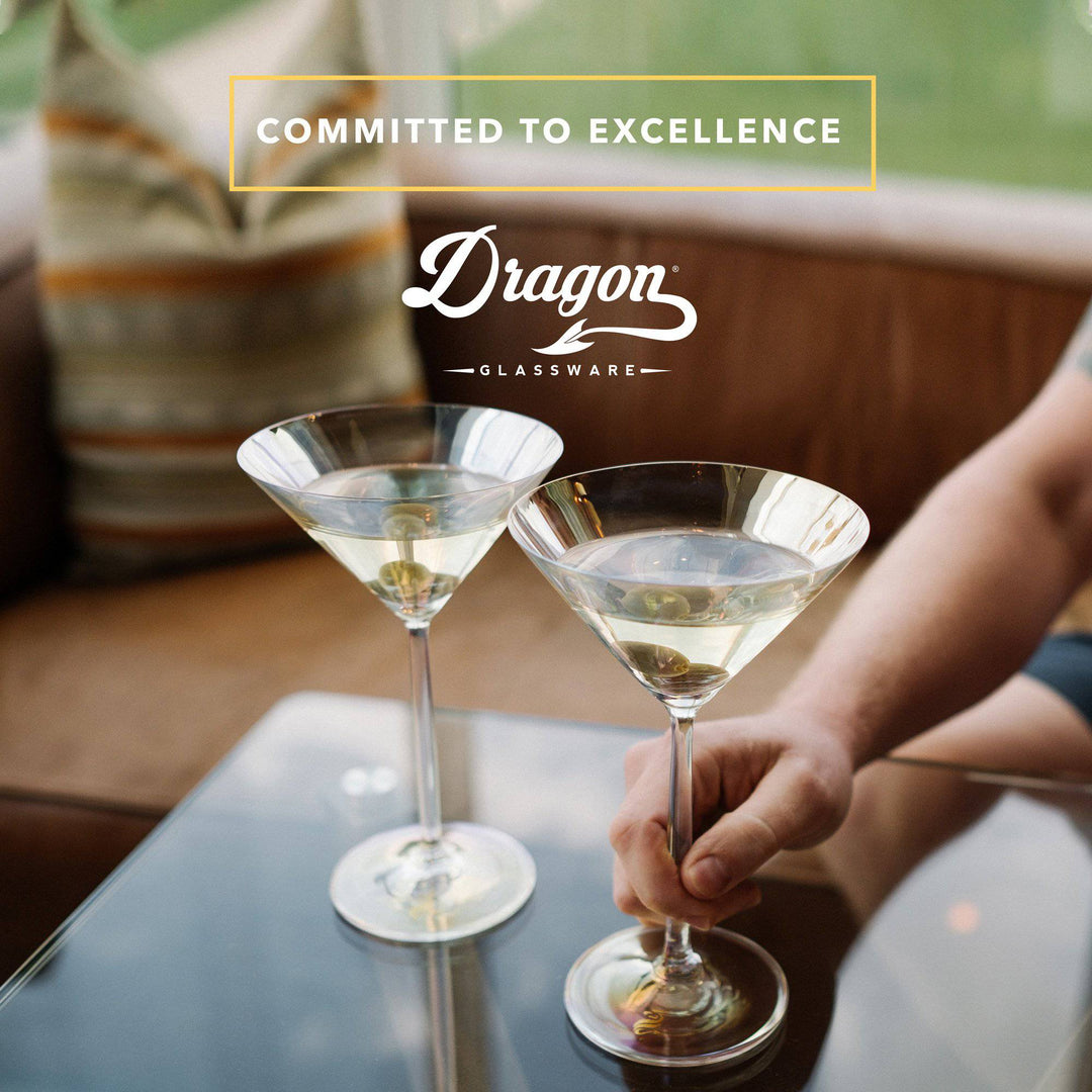 Dragon Glassware® Stemmed Martini Glasses