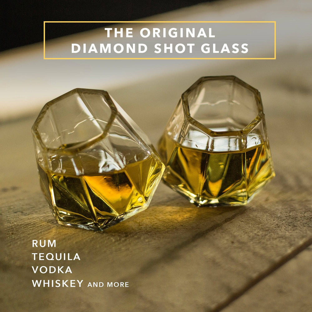 Diamond Shot Glasses - DRAGON GLASSWARE®