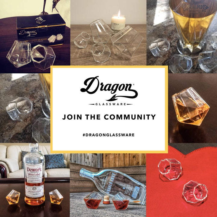 Diamond Shot Glasses - DRAGON GLASSWARE®