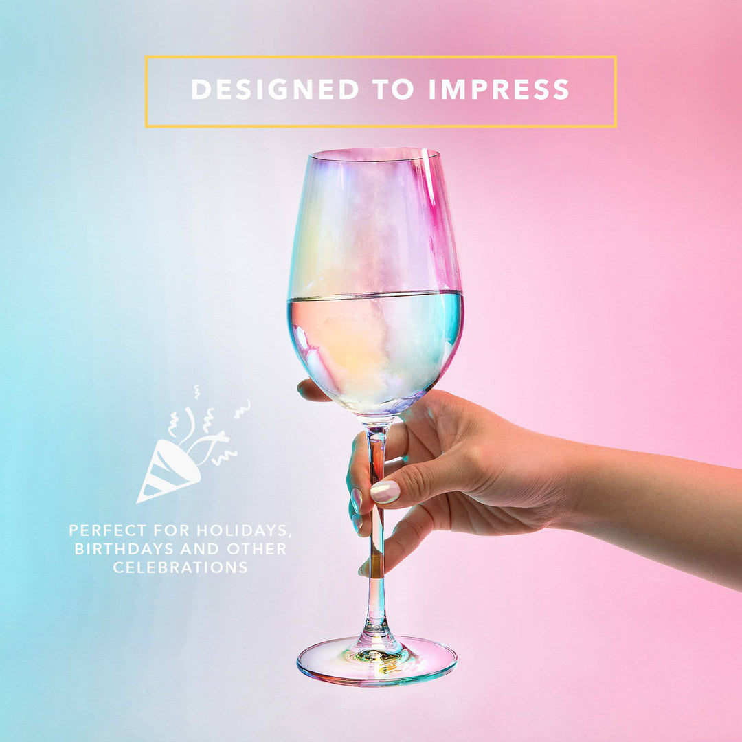 Stemmed Wine Glasses - The Aura Collection - DRAGON GLASSWARE®