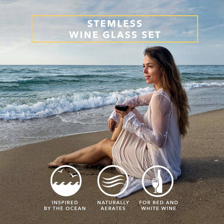 Stemless Wine Glasses - DRAGON GLASSWARE®
